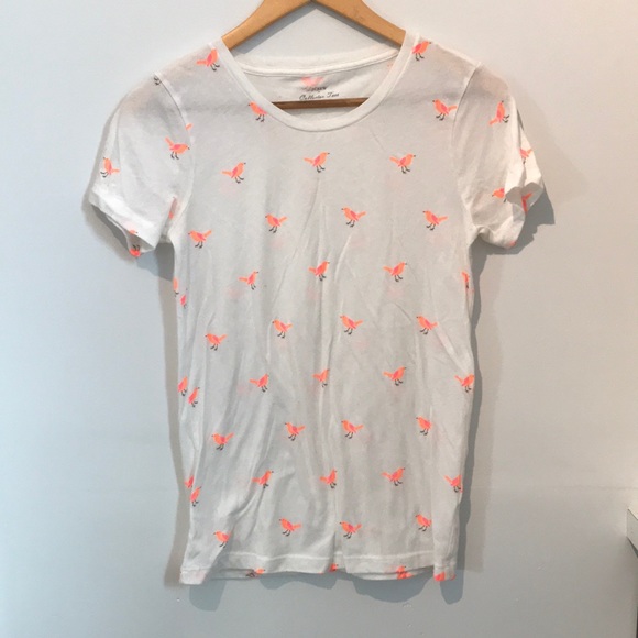 Jcrew collectors tee with bird print - Picture 2 of 4